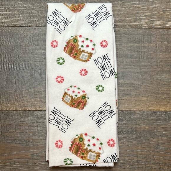 Rae Dunn - 4/$98 - ‘Home Sweet Home’ Dish Towels (3). NWT. Firm! Last One! - Picture 2 of 3
